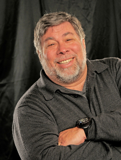 Steve Wozniak posing for headshot